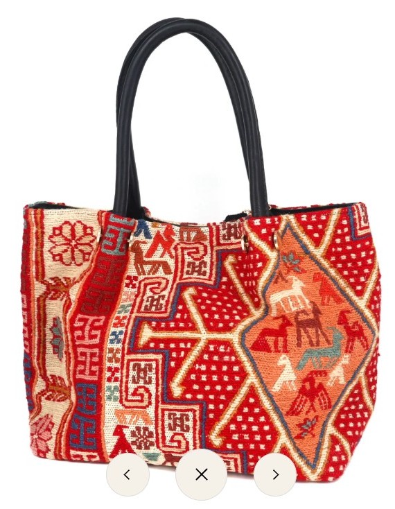 Vintage Shoulder Bag - Anatolian Batik